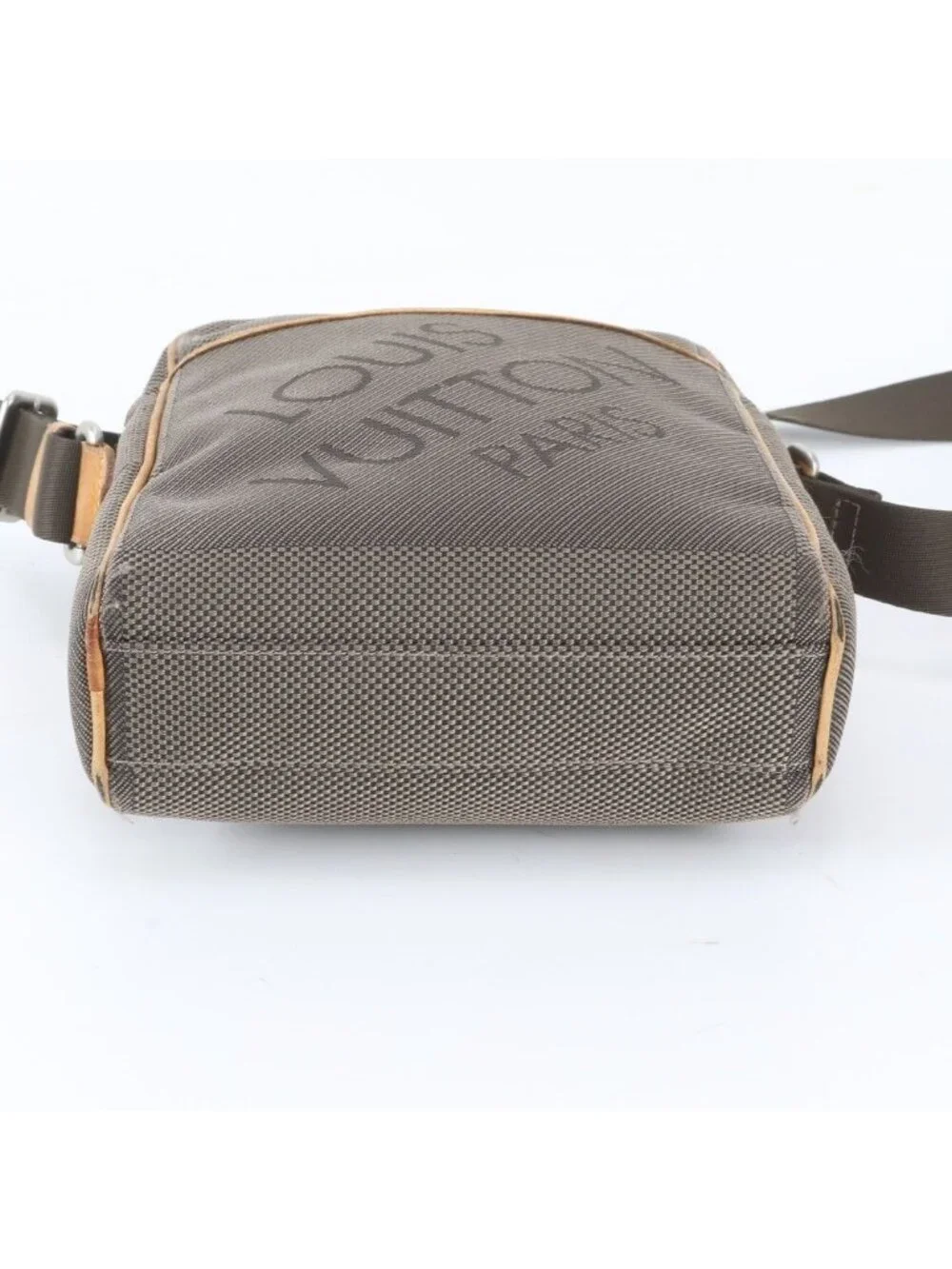 Louis Vuitton Damier Jean Citadin Leather Shoulder Bag Crossbody Messenger